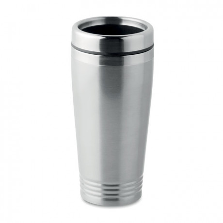 Kubek podróżny z grawerem Rodeo colour - srebrny mat